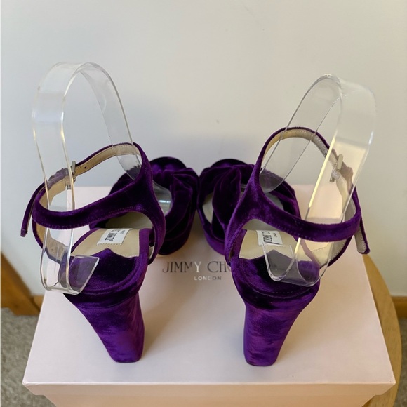 Jimmy Choo Heloise 120 Platform Heels - Picture 11 of 14